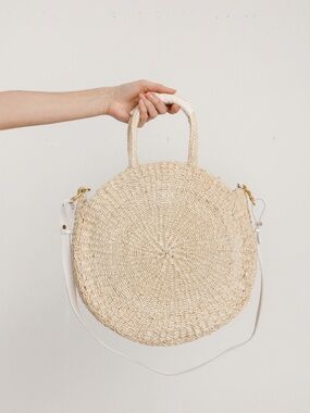 Clare V. Alice Woven Sisal Tote